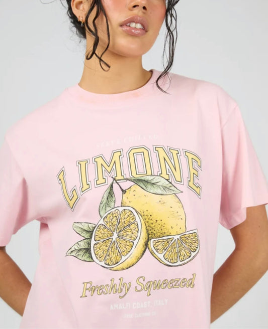 Limone Tee - Pink