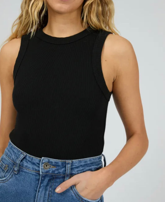 Pia Tank - Black