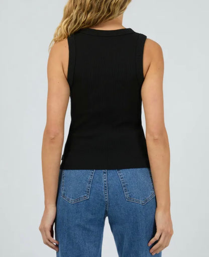 Pia Tank - Black