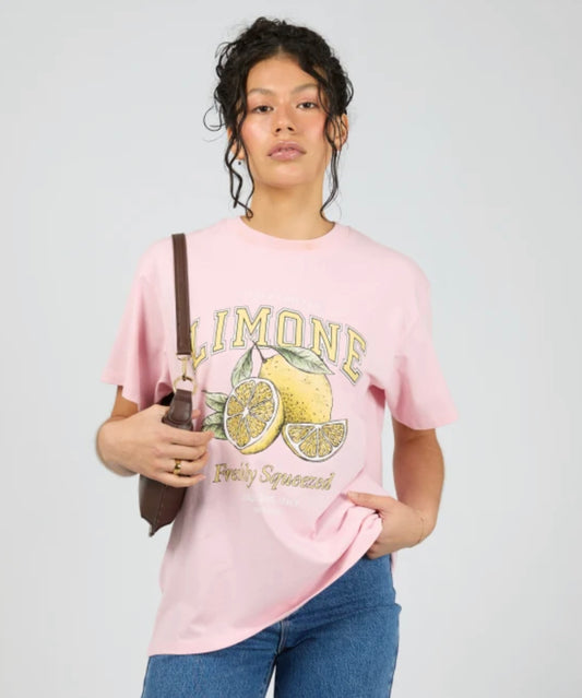 Limone Tee - Pink