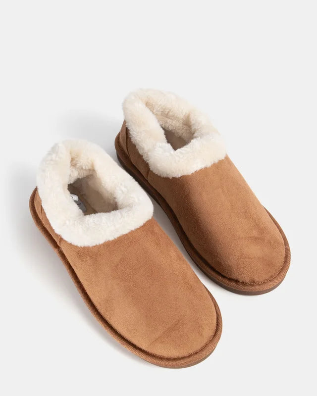 Cocoa Slippers - Cognac