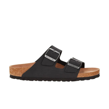 Arizona - Black earthy vegan Birkibuc narrow