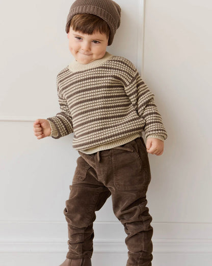 Cillian Cord Pant - Brownie